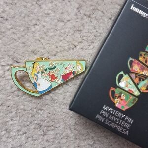 Loungefly Disney Alice in Wonderland Tea Cup Blind Box Pin BoxLunch Dinah Cat